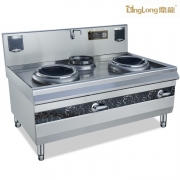 鼎龍雙炒雙尾電磁爐DLB-15KW*2- B2/380V/201 后廚小炒爐食堂用炒菜灶雙頭雙尾小炒爐大功率電磁炒菜爐商用電磁灶