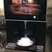 雪人自動出冰機KK-200大顆粒礦塊冰100公斤制冰機咖啡茶飲冰塊機 顆粒冰自動取冰機