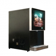 雪人自動出冰機KK-200大顆粒礦塊冰100公斤制冰機咖啡茶飲冰塊機 顆粒冰自動取冰機