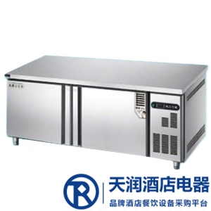 冰立方二門冷凍工作臺AWF1350L2二門低溫平臺雪柜