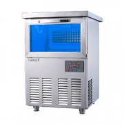 SNOWSMAN雪人制冰機BT-80商用方冰制冰機40kg吧臺冰塊機