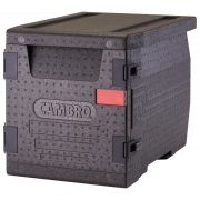 美國CAMBRO勘寶保溫箱EPP300黑色前開門式發泡聚丙烯保溫箱EP400冷藏箱