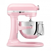 美國KitchenAid升降式廚師機5KSM6583CGU 凱膳怡5.7L 升粉色攪拌機