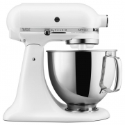 KitchenAid抬頭式多功能廚師機5KSM125CWH凱膳怡攪拌機4.8L 白色