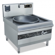 鼎龍單頭電磁大鍋灶DLB-20KW- B/380V/304商用電磁炒菜灶大功率電磁爐灶商用電磁爐