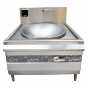 鼎龍單頭電磁大鍋灶DLB-25KW- B/380V/201單眼大鍋灶商用電磁爐大功率電磁爐電磁炒菜灶食堂大炒灶