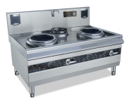 鼎龍雙炒雙尾電磁爐DLB-15KW*2- B2/380V/201 后廚小炒爐食堂用炒菜灶雙頭雙尾小炒爐大功率電磁炒菜爐商用電磁灶