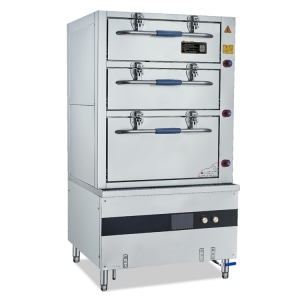 鼎龍三門海鮮蒸柜DLB-20KW-D3AC商用大功率電蒸箱蒸魚蒸菜蒸肉柜