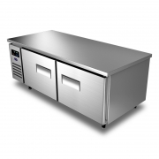 銀都二門平臺冷藏柜QPF6730RS風冷無霜1.5米長600寬操作臺冰箱