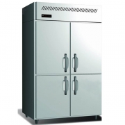 Panasonic/松下四門冰箱SRR-1581CP風冷無霜高身高溫雪柜大容量不銹鋼商用廚房冰箱冷藏柜