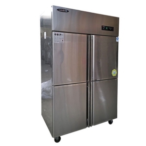 洛德四門冰箱QB1.0L4LD-H 四門雙機雙溫冰箱 不銹鋼四門冷柜